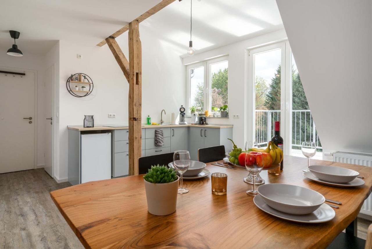 Cassel Lofts - Stilvolles Loft Im Gruenen Mit Balkon Nahe Vw-Werk Apartman Kültér fotó